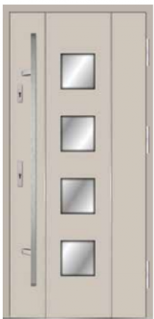 Drzwi Simple Elegance P-GB 650/53